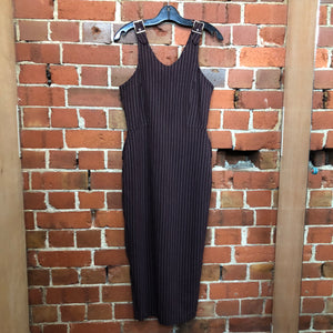 GAULTIER JUNIOR EPIC 1990s pinstriped dress