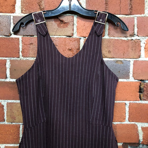 GAULTIER JUNIOR EPIC 1990s pinstriped dress