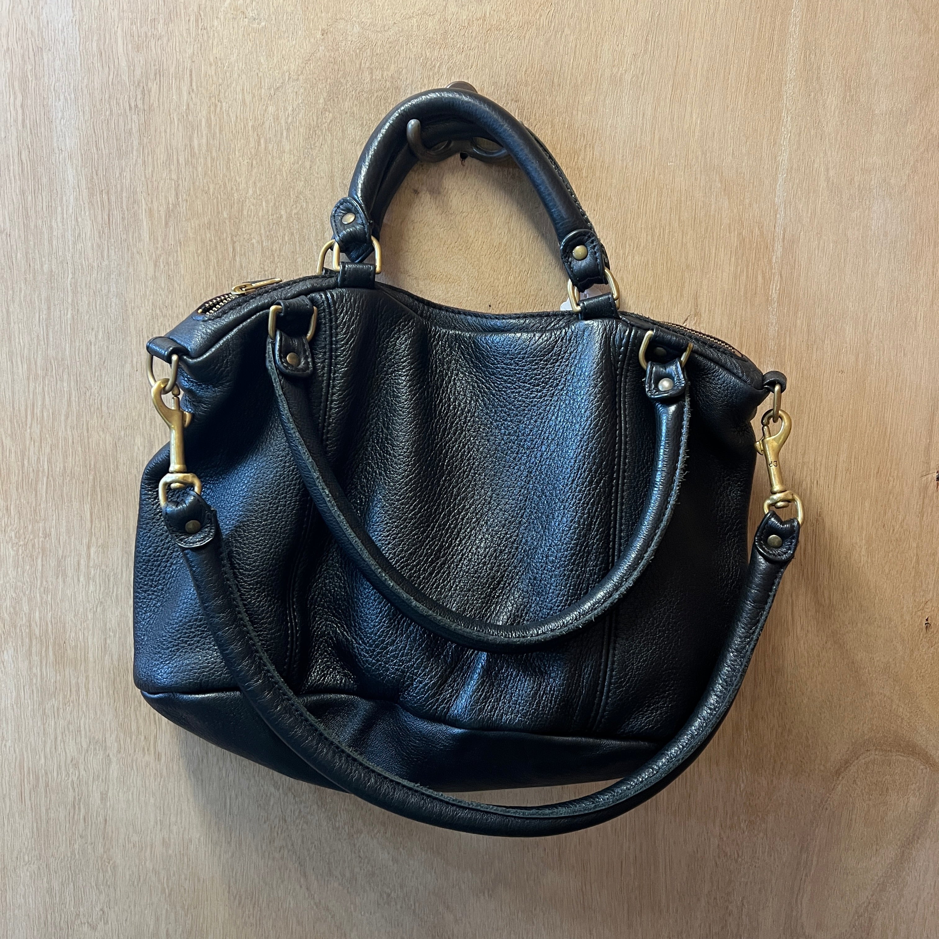DEADLY PONIES leather handbag