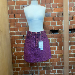 ACNE STUDIOS denim mini skirt