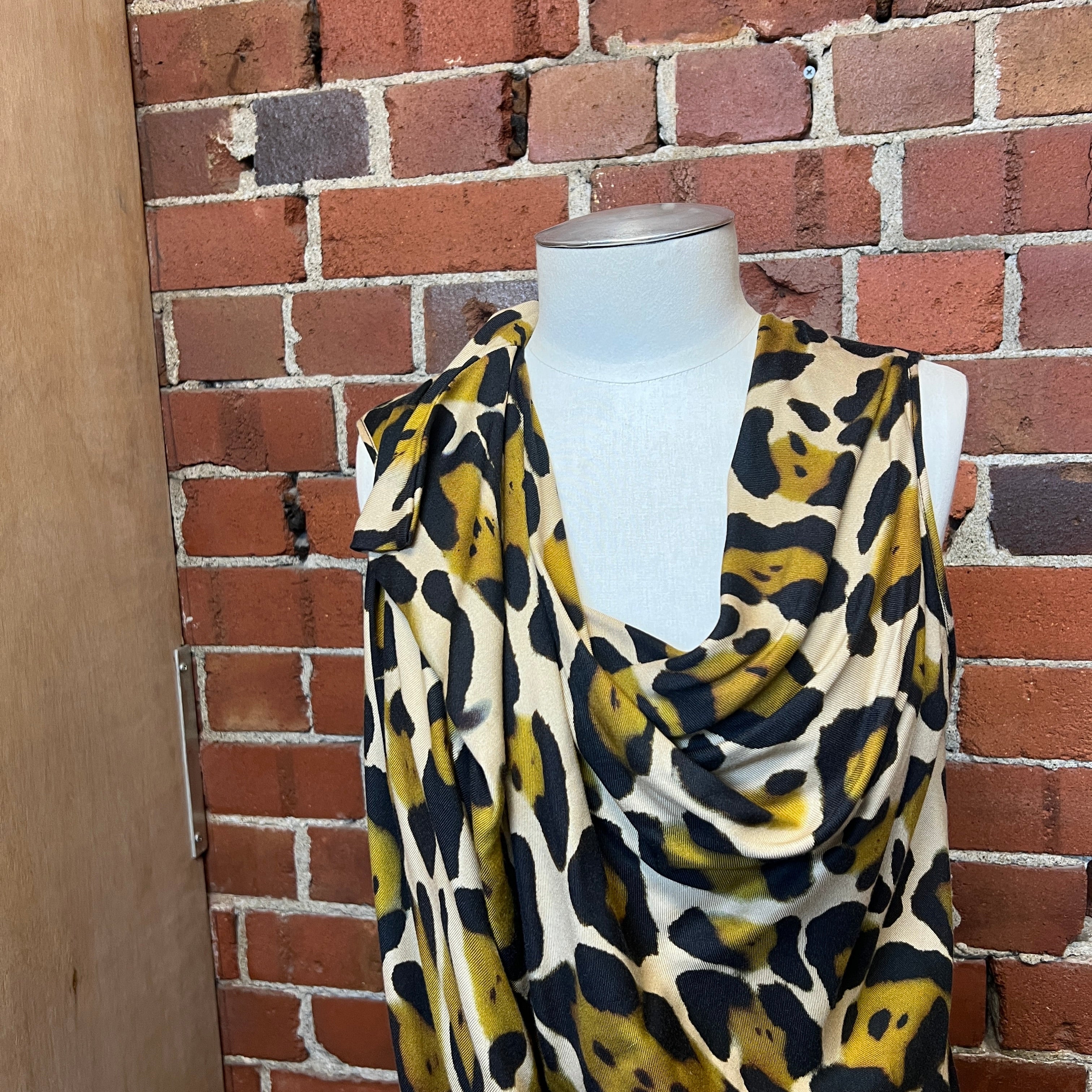 VIVIENNE WESTWOOD DUO leopard top