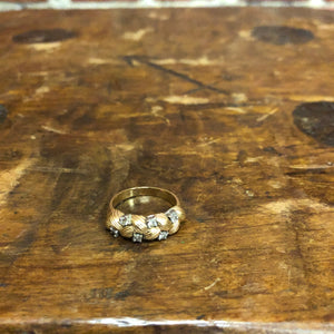 14K gold and Diamonds ring