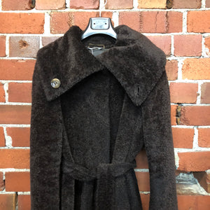 MAXMARA alpaca teddy wool coat