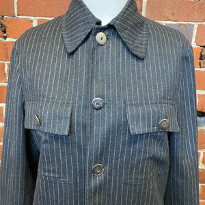 JEAN PAUL GAULTIER Junior Pinstripe wool jacket