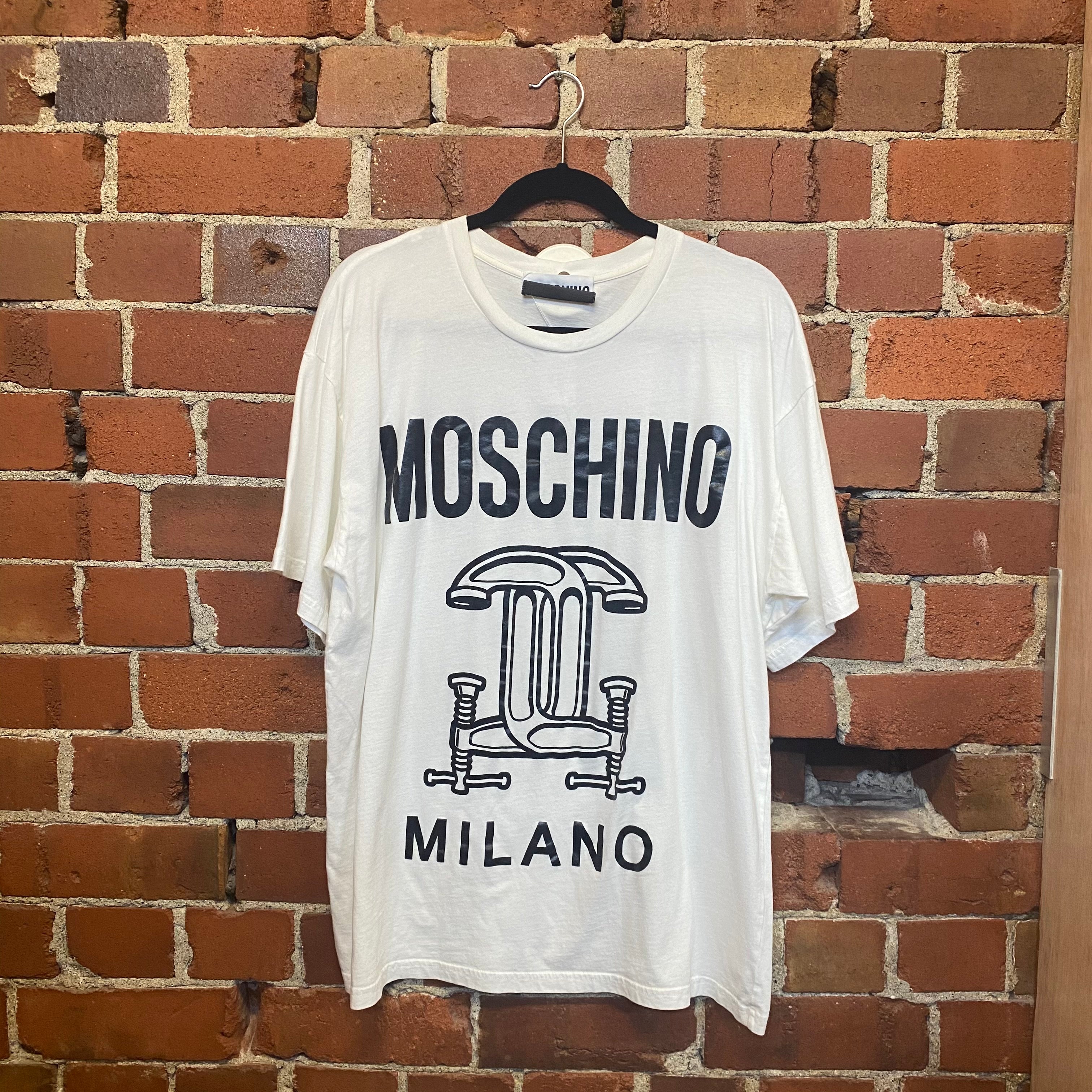 Moschino logo-print Cotton Cap - Farfetch