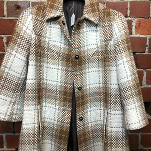 JOHN GALLIANO woven wool coat