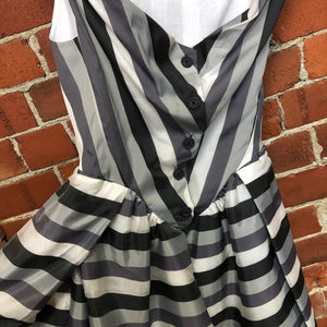 VIVIENNE WESTWOOD Striped corset dress