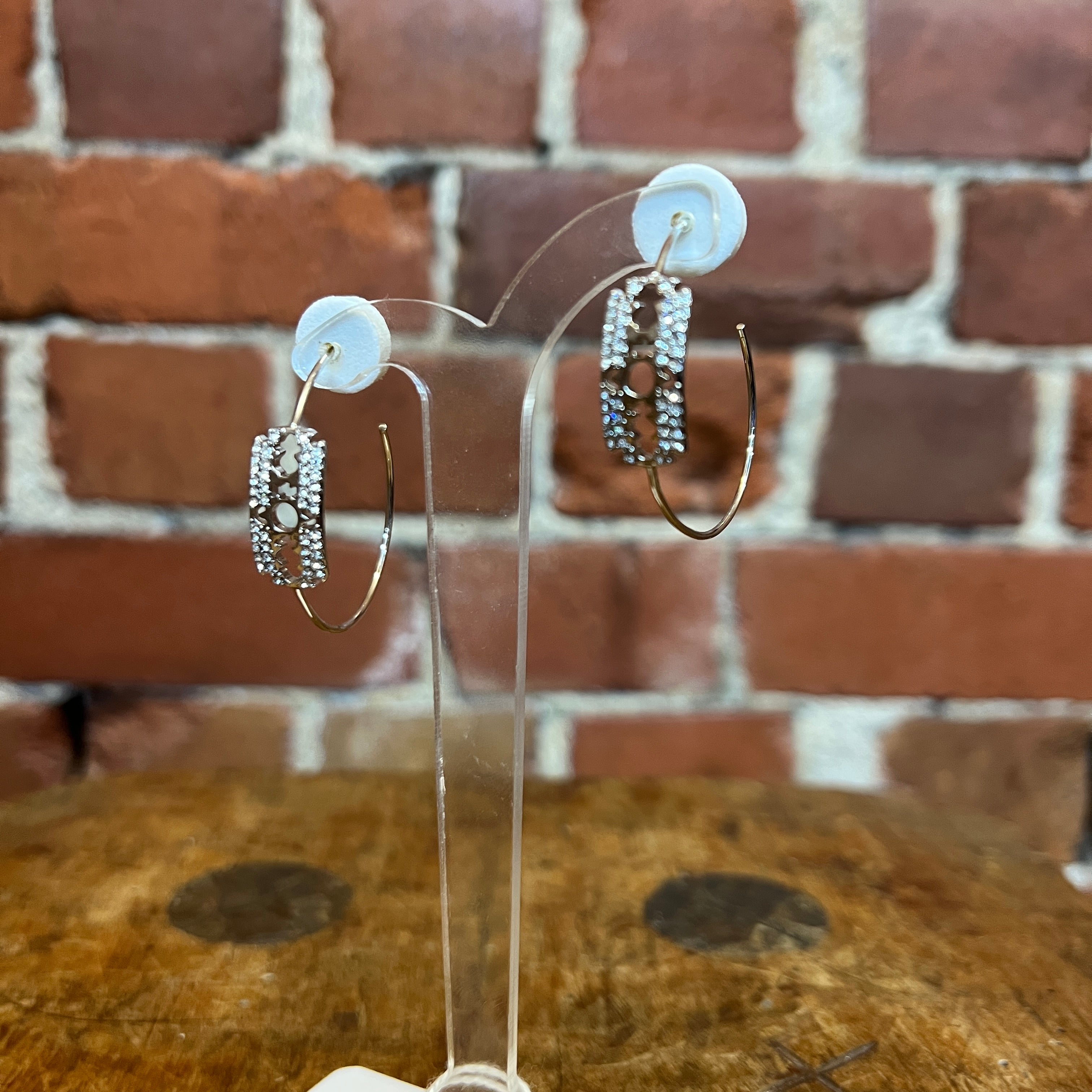 Vivienne westwood razor earrings Clearance