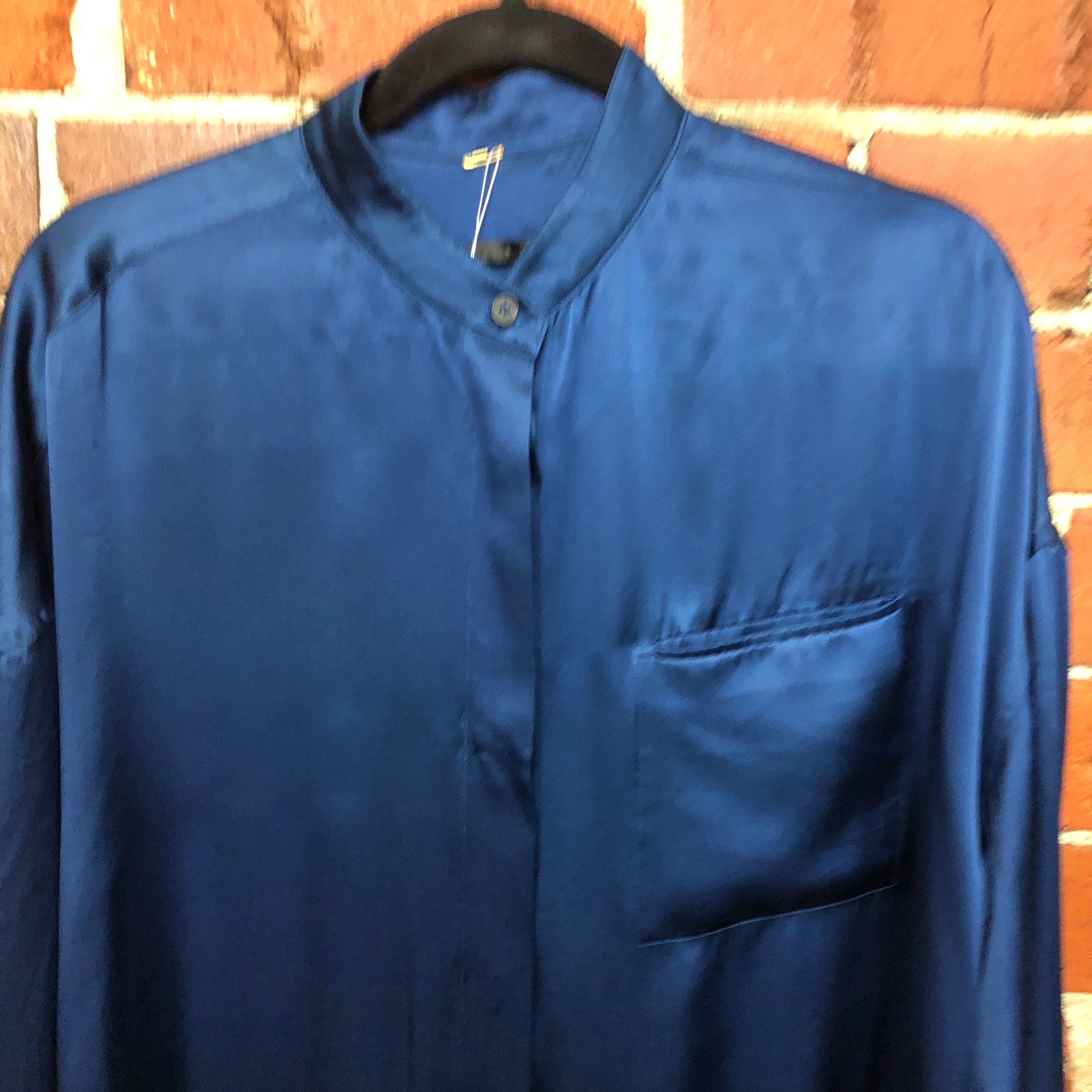 HAIDER ACKERMANN silk satin shirt