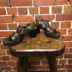 MARNI leather sandals 38