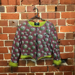 GAULTIER mohair reversible cardi!