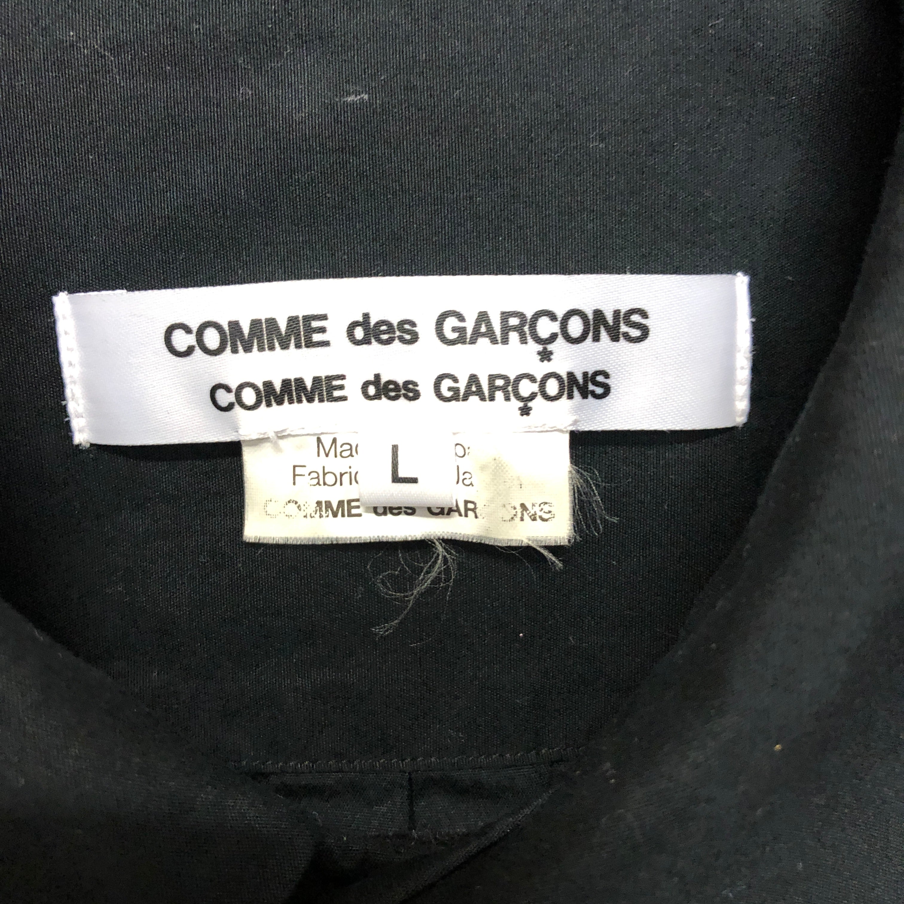 COMME DES GARCONS frilly dress shirt