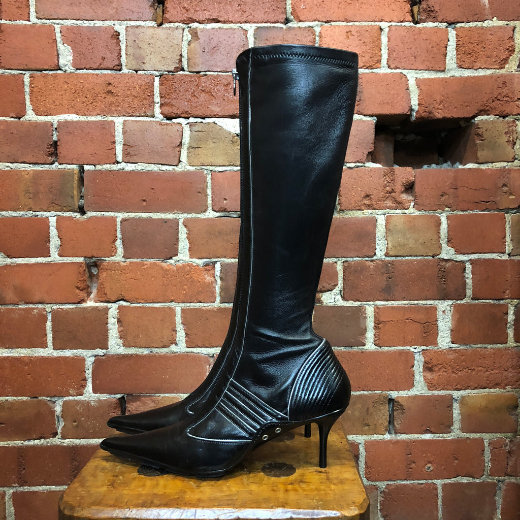 LEZILLA ITALY uber SEXY biker boots