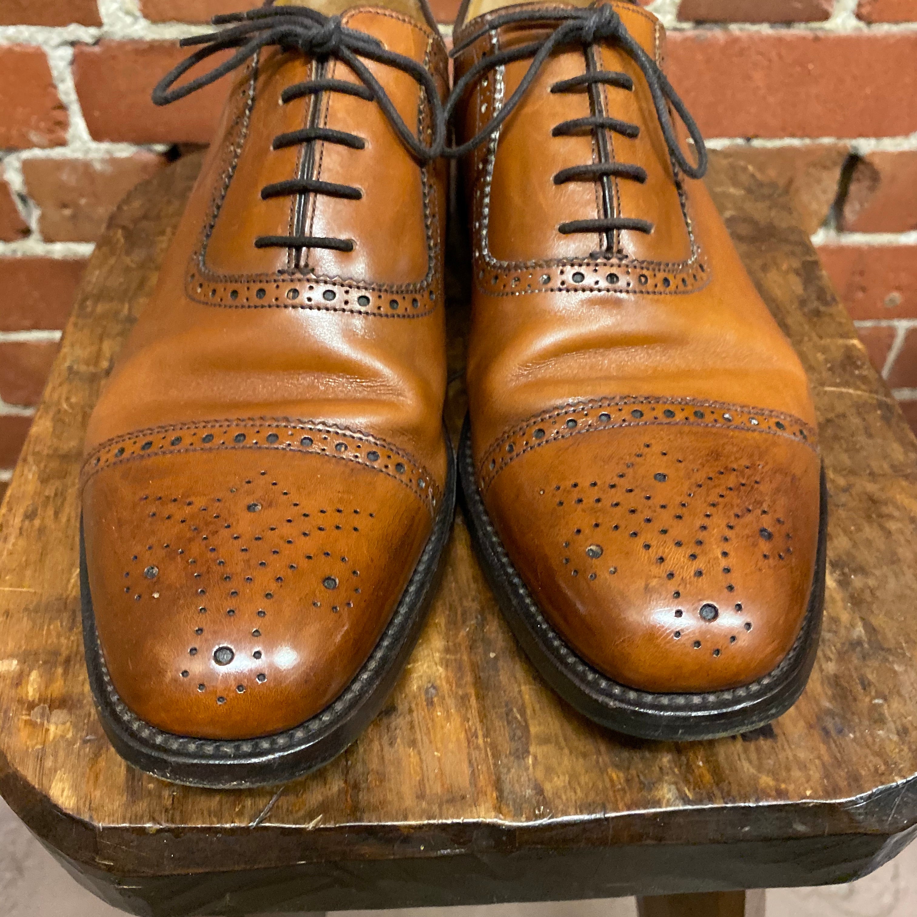 Vintage english brogues 9