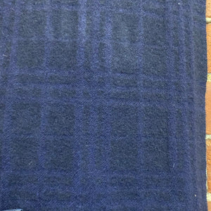 BURBERRY navy blue Cashmere scarf