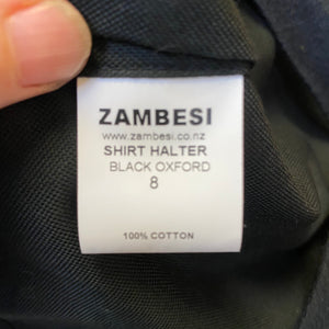 ZAMBESI line backless shirt