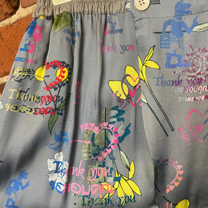 VIVIENNE WESTWOOD 'Grateful' Printed satin pants