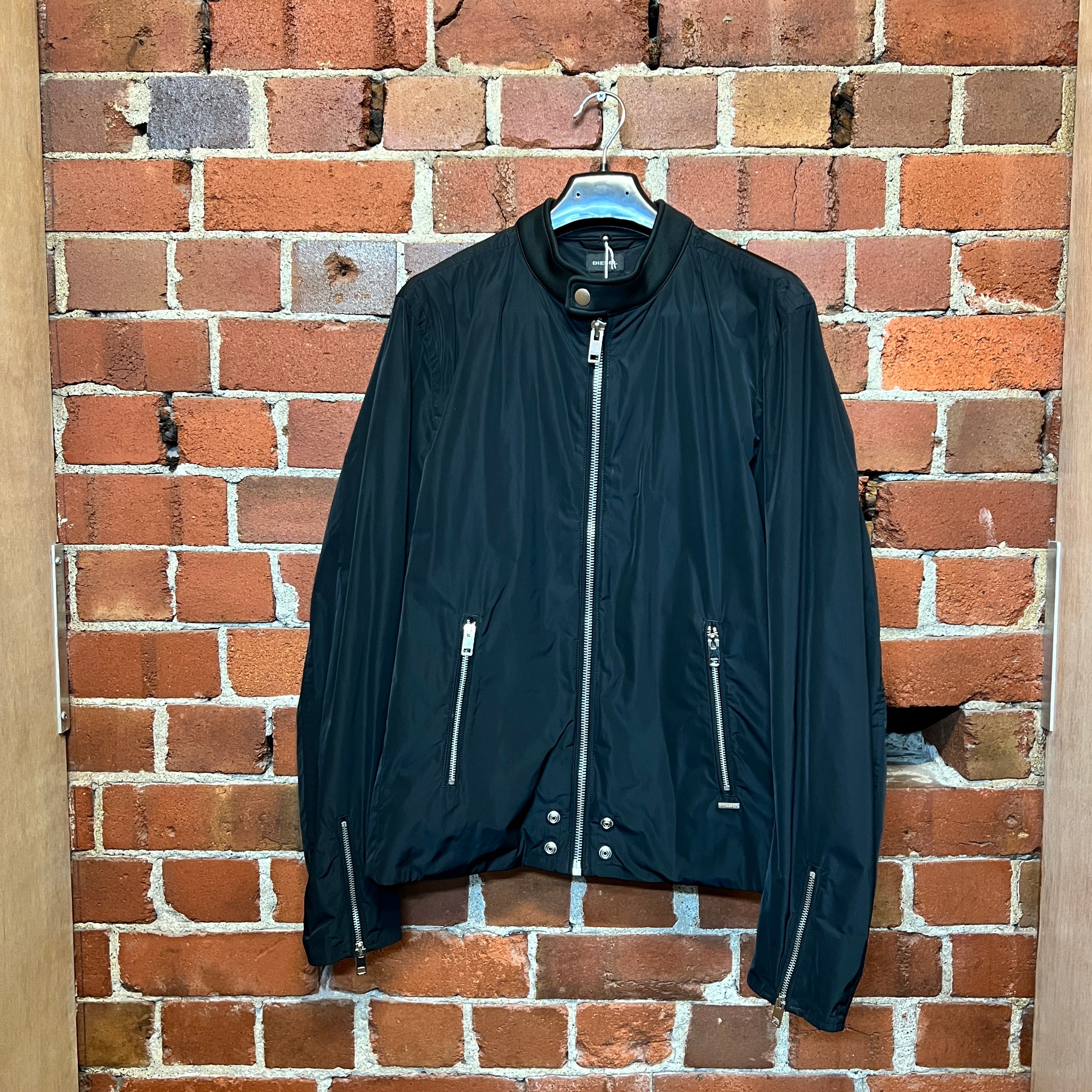 DIESEL zip front jacket