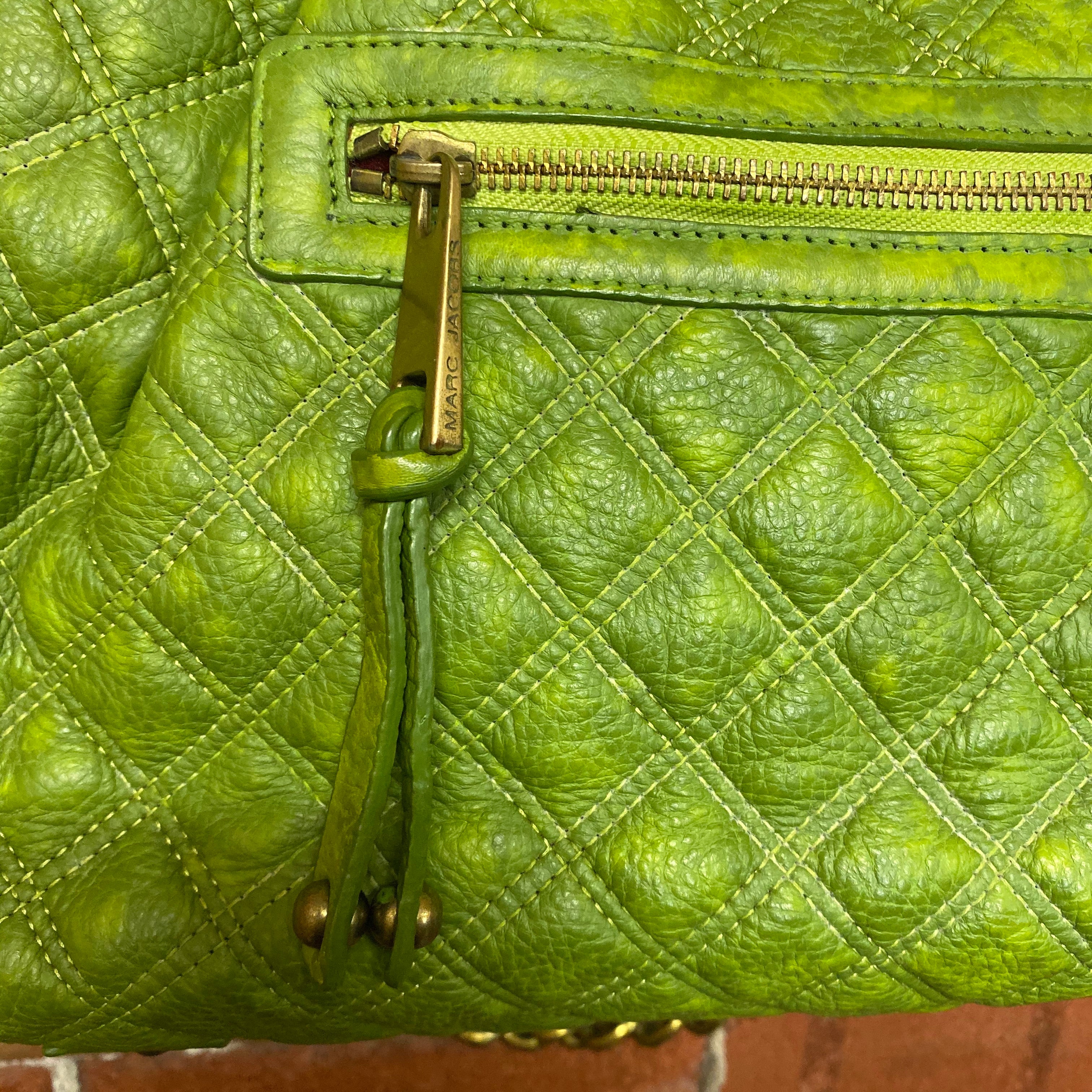 MARC JACOBS quilted leather handbag