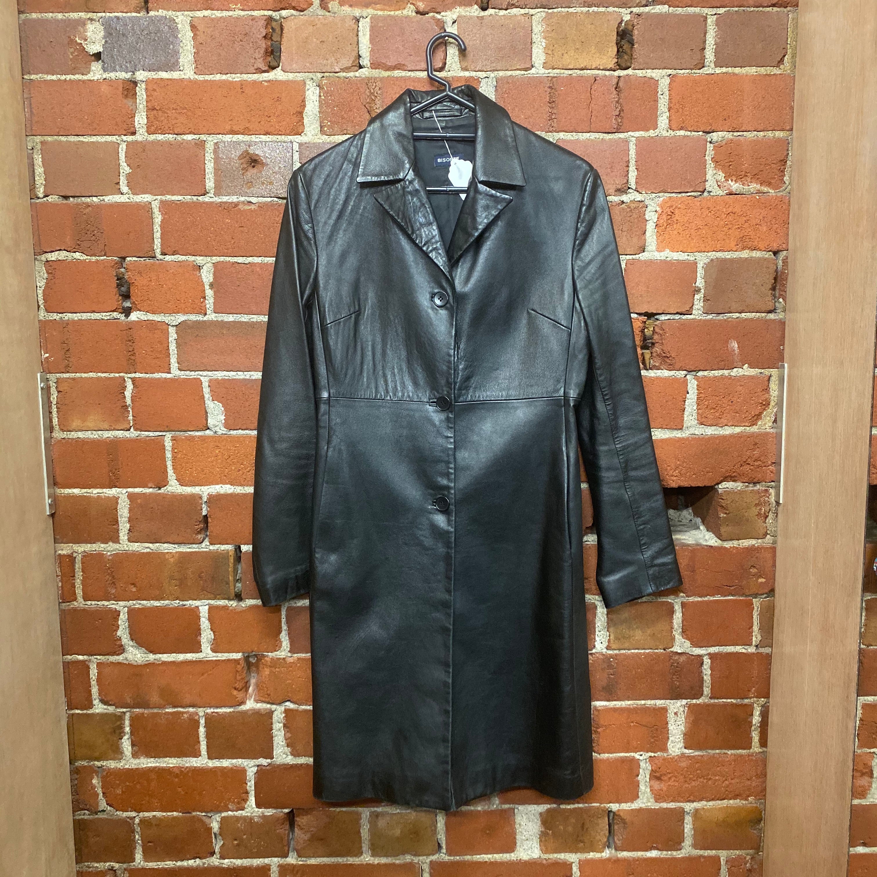 BISONTE leather coat