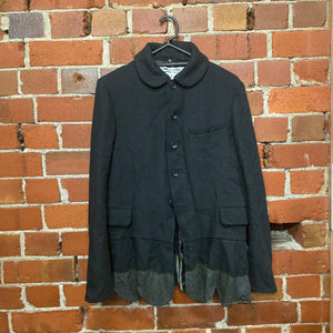 COMME DES GARCONS distressed wool jacket