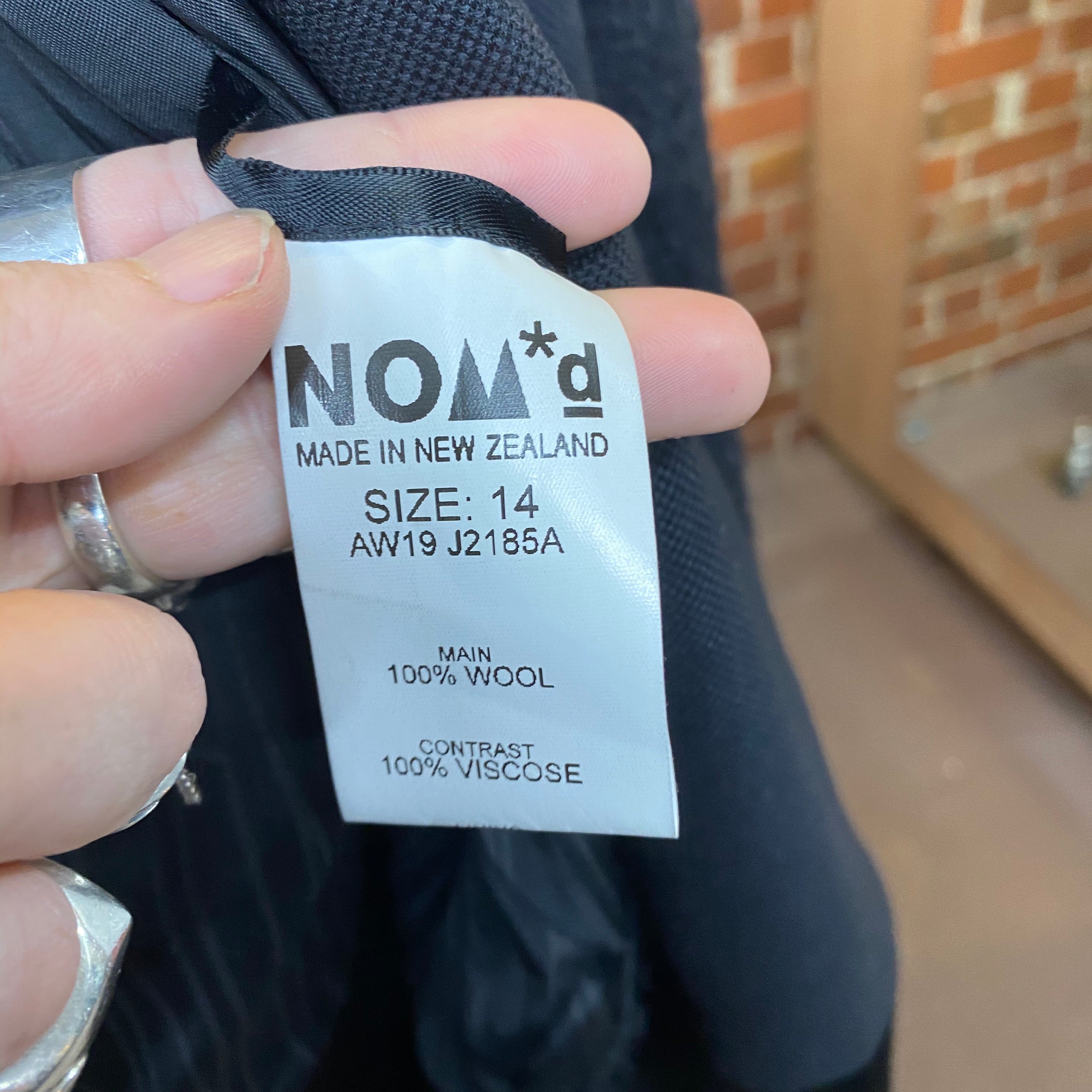 NOM-D relaxed jacket