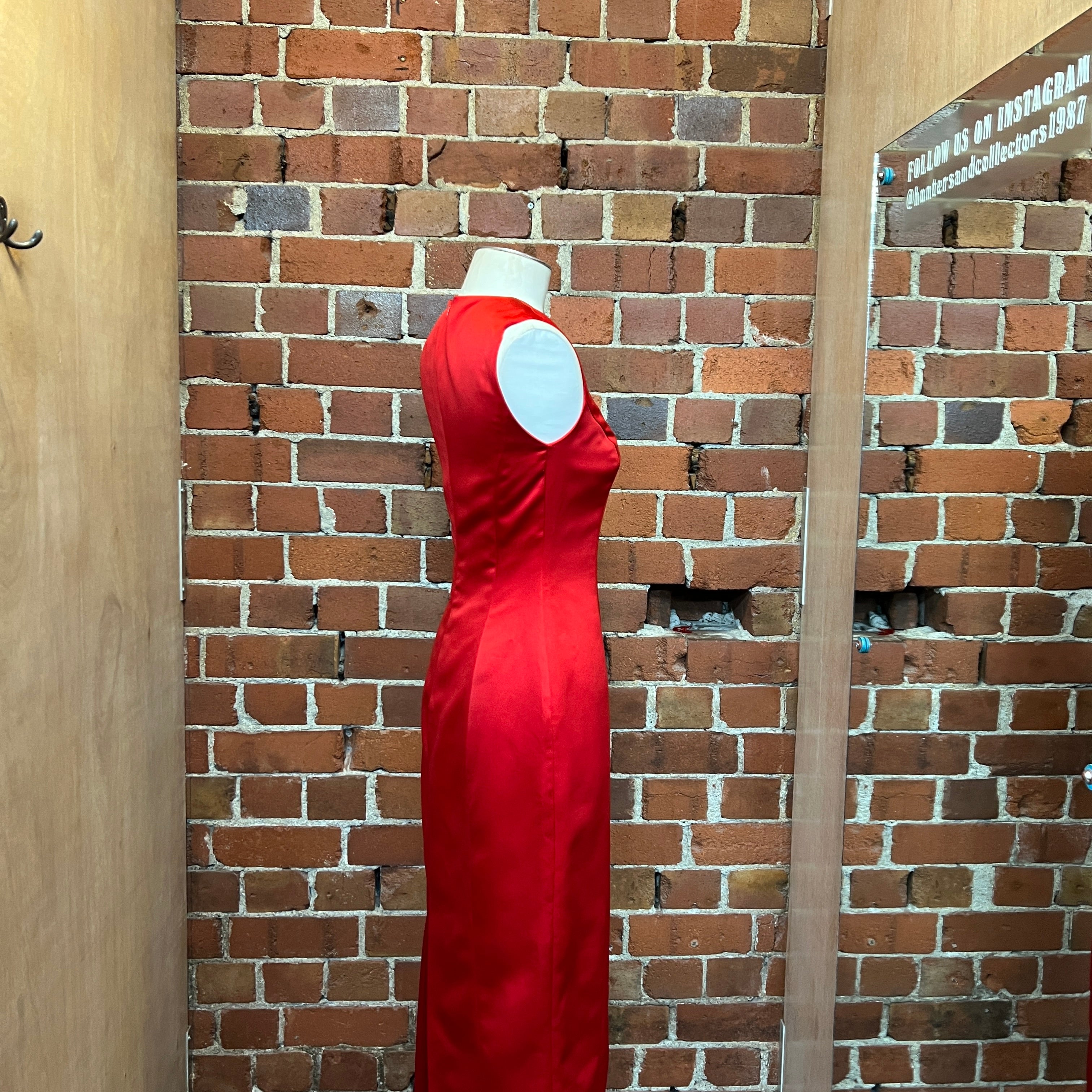 USA DESIGNER 2000's satin gown