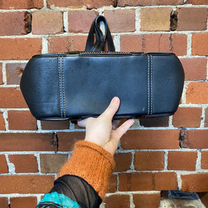 COACH leather tote handbag