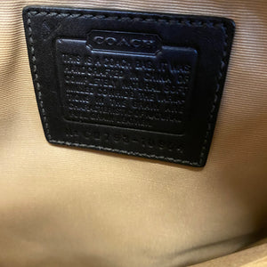 COACH leather tote handbag