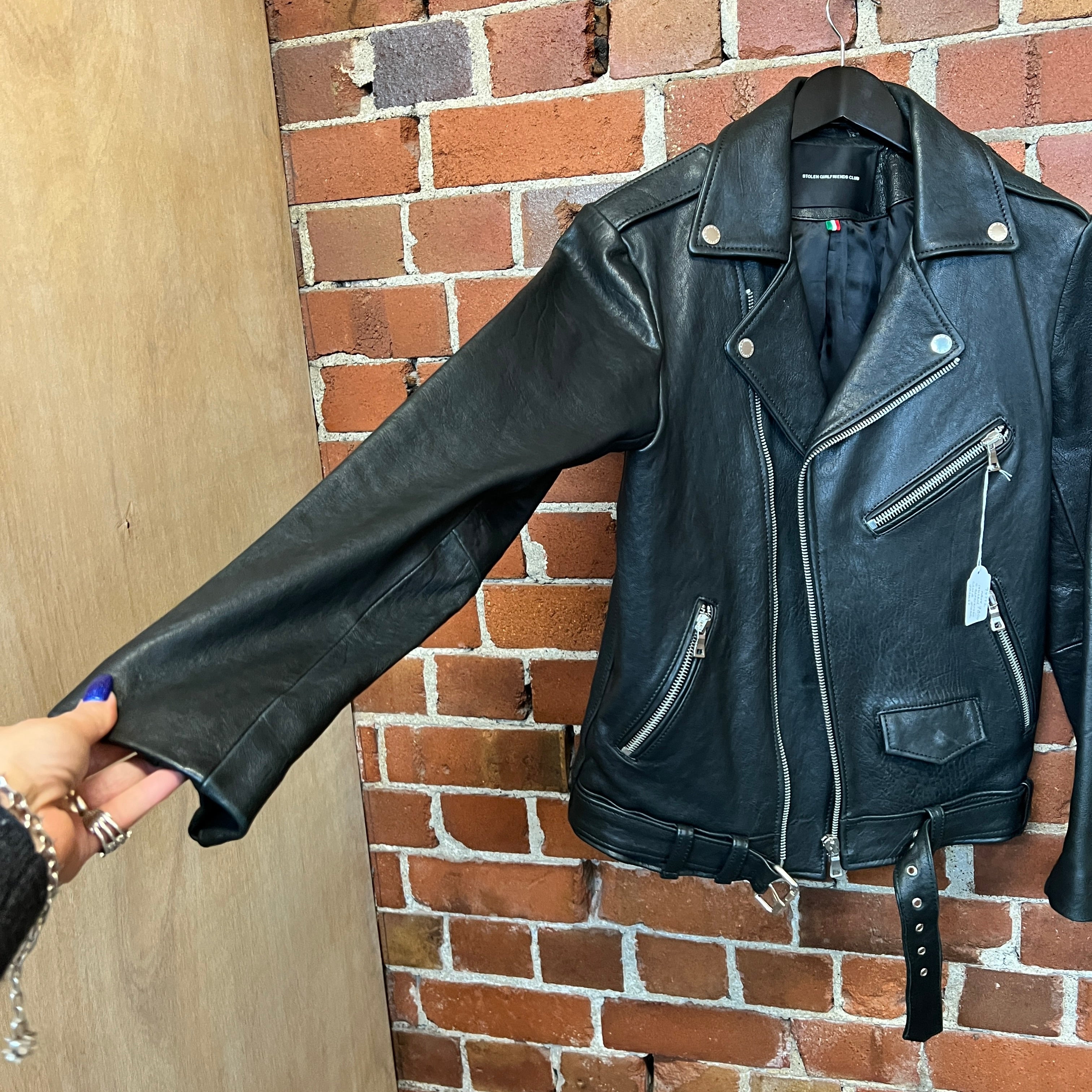 STOLEN GIRLFRIENDS NEW leather jacket