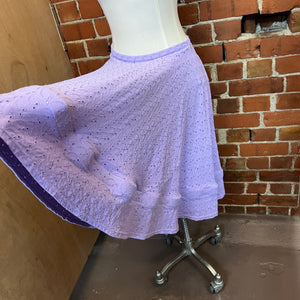 COMME DES GARCONS broderie anglaise skirt