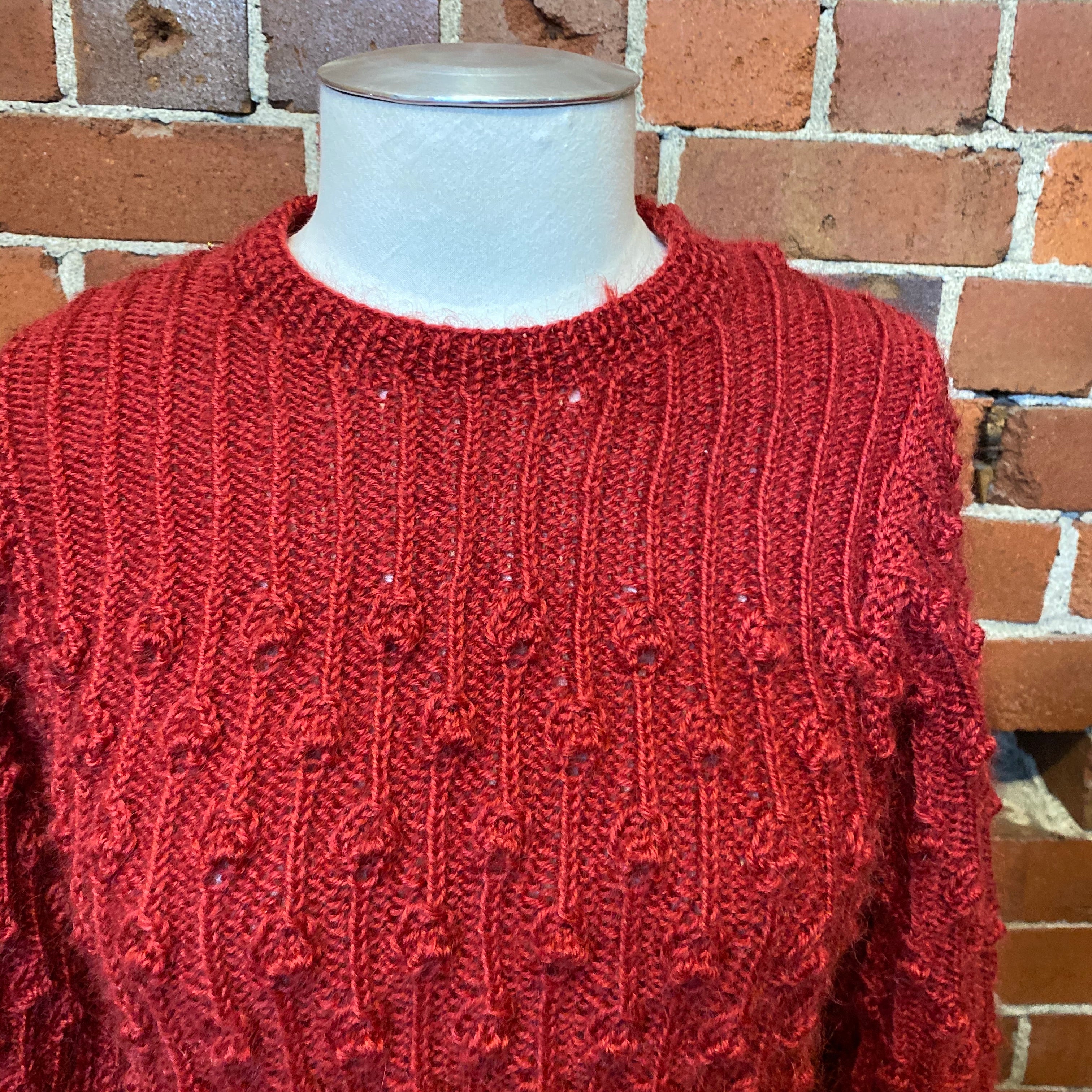 NEW NZ made handknit wool jumper