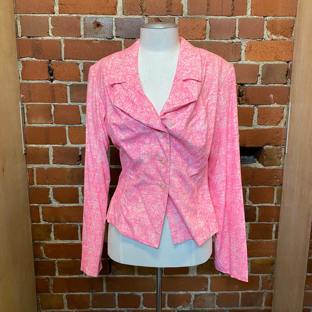 VIVIENNE WESTWOOD fluro pink jacket