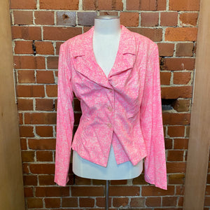 VIVIENNE WESTWOOD fluro pink jacket