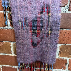 VIVIENNE WESTWOOD tartan wool scarf