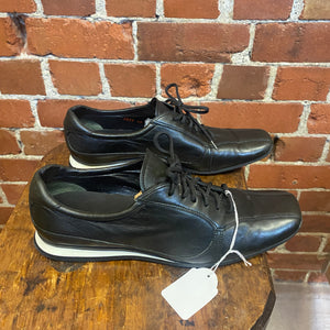 PRADA leather square toe sneakers 39 – Wellington Hunters and