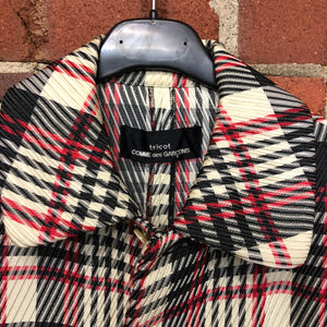 COMME DES GARCONS 1996 tartan coat