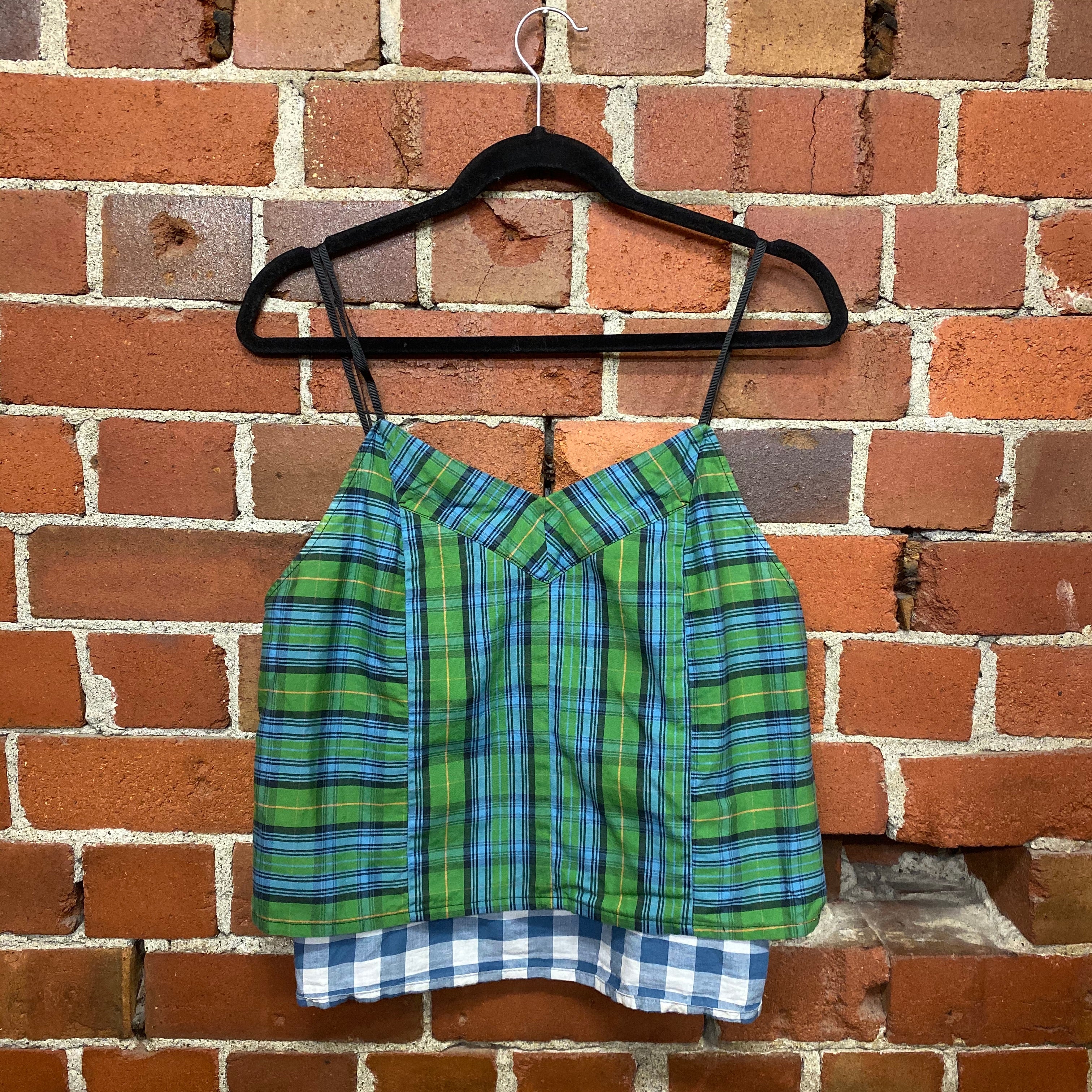 NOM-D reversible tartan singlet 2018