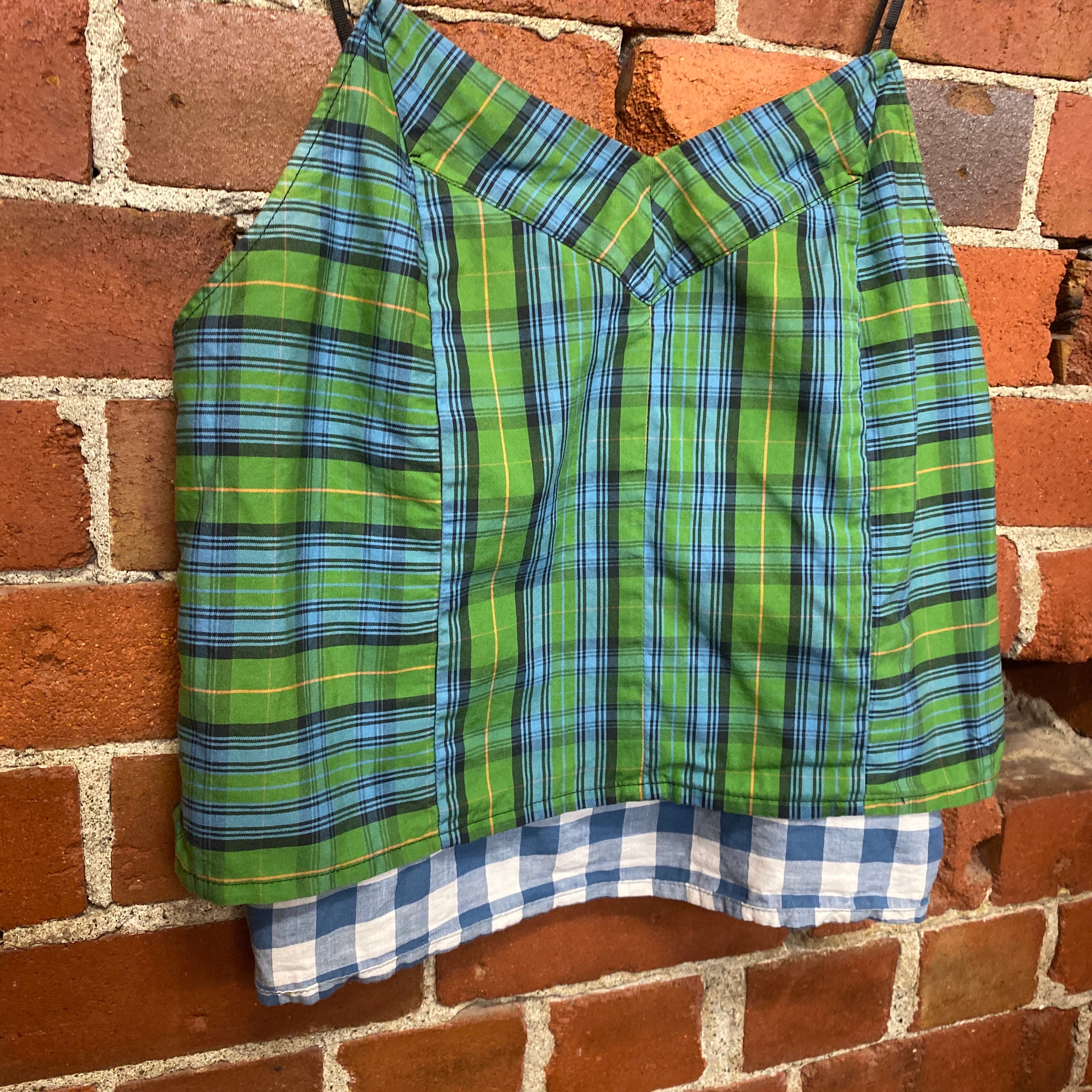 NOM-D reversible tartan singlet 2018