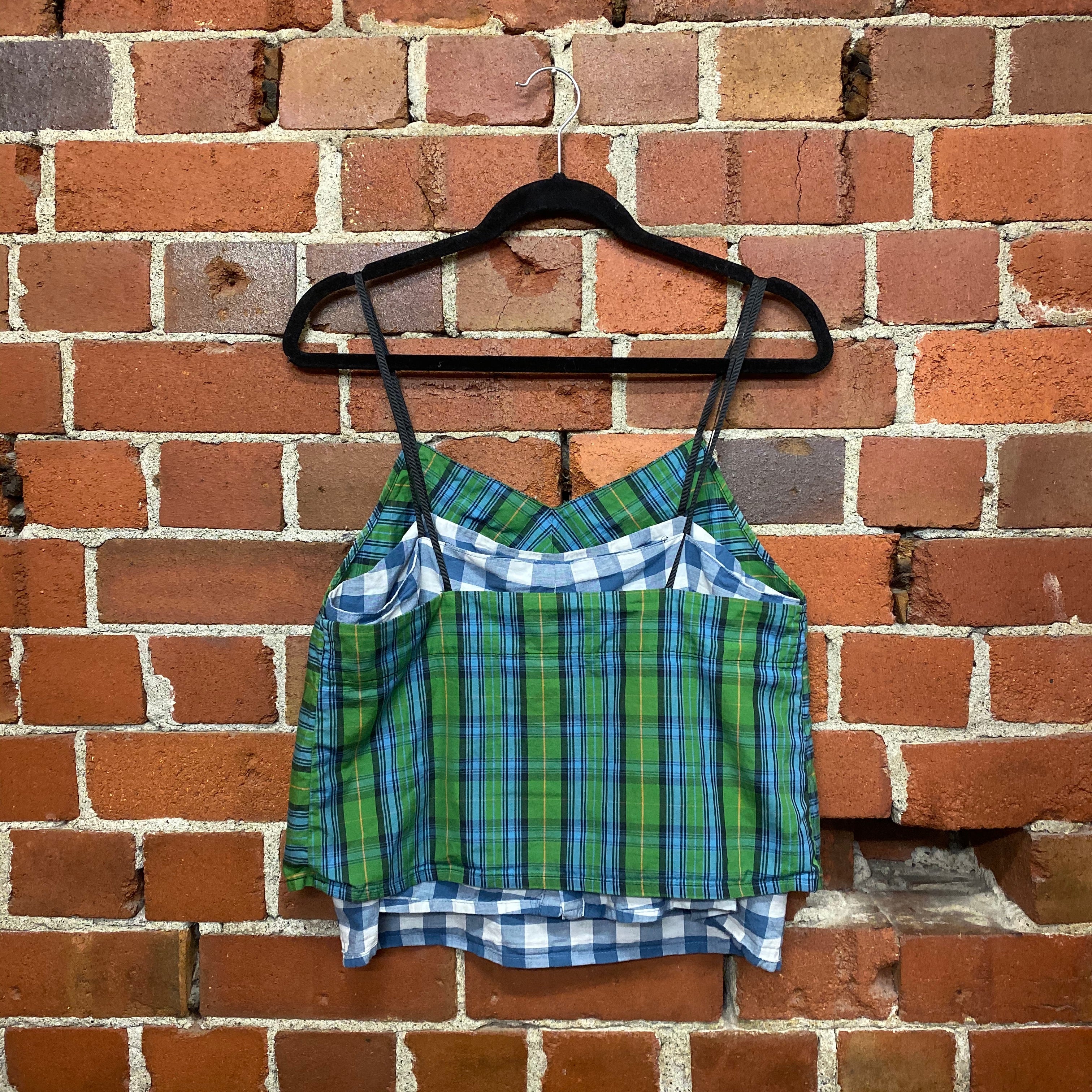 NOM-D reversible tartan singlet 2018