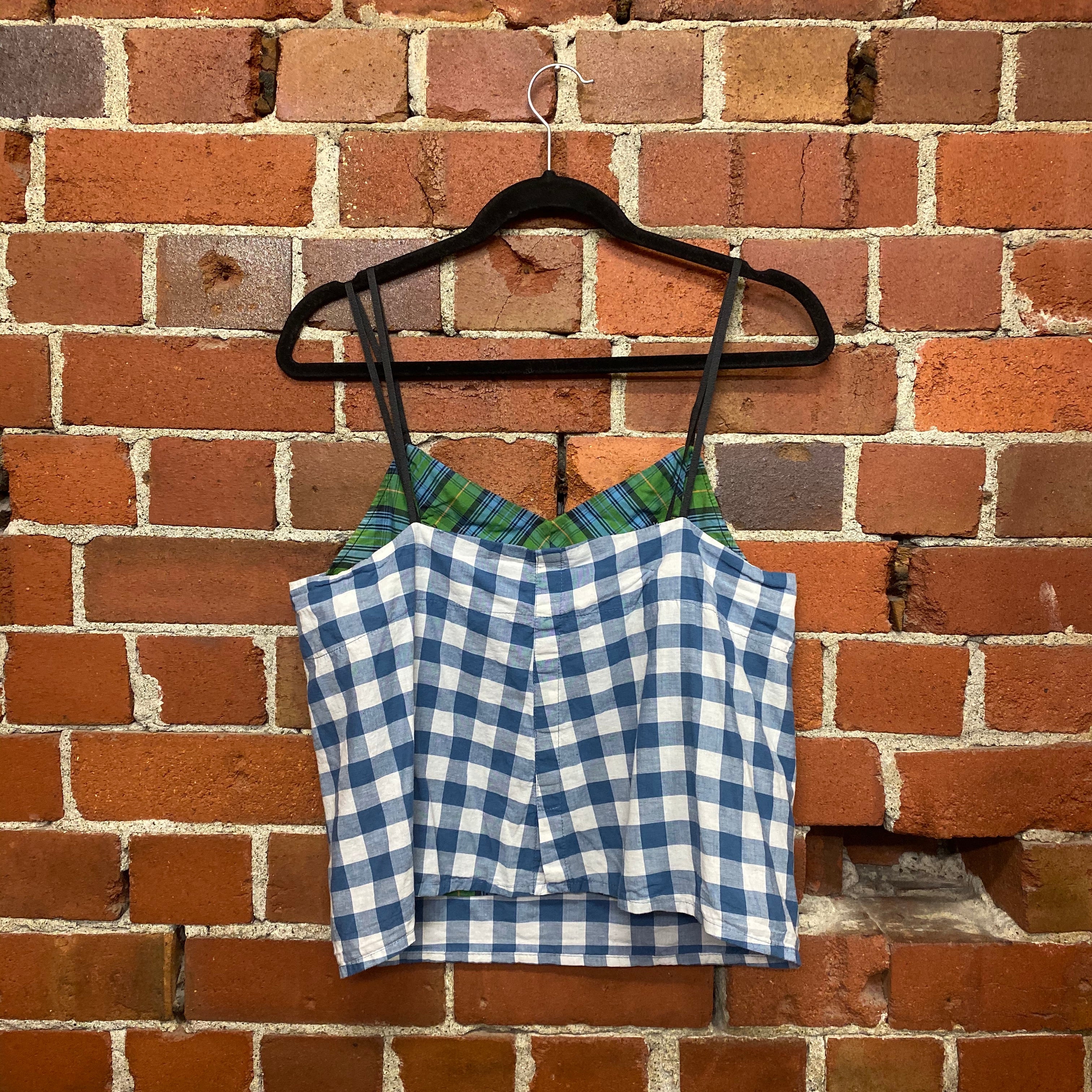 NOM-D reversible tartan singlet 2018