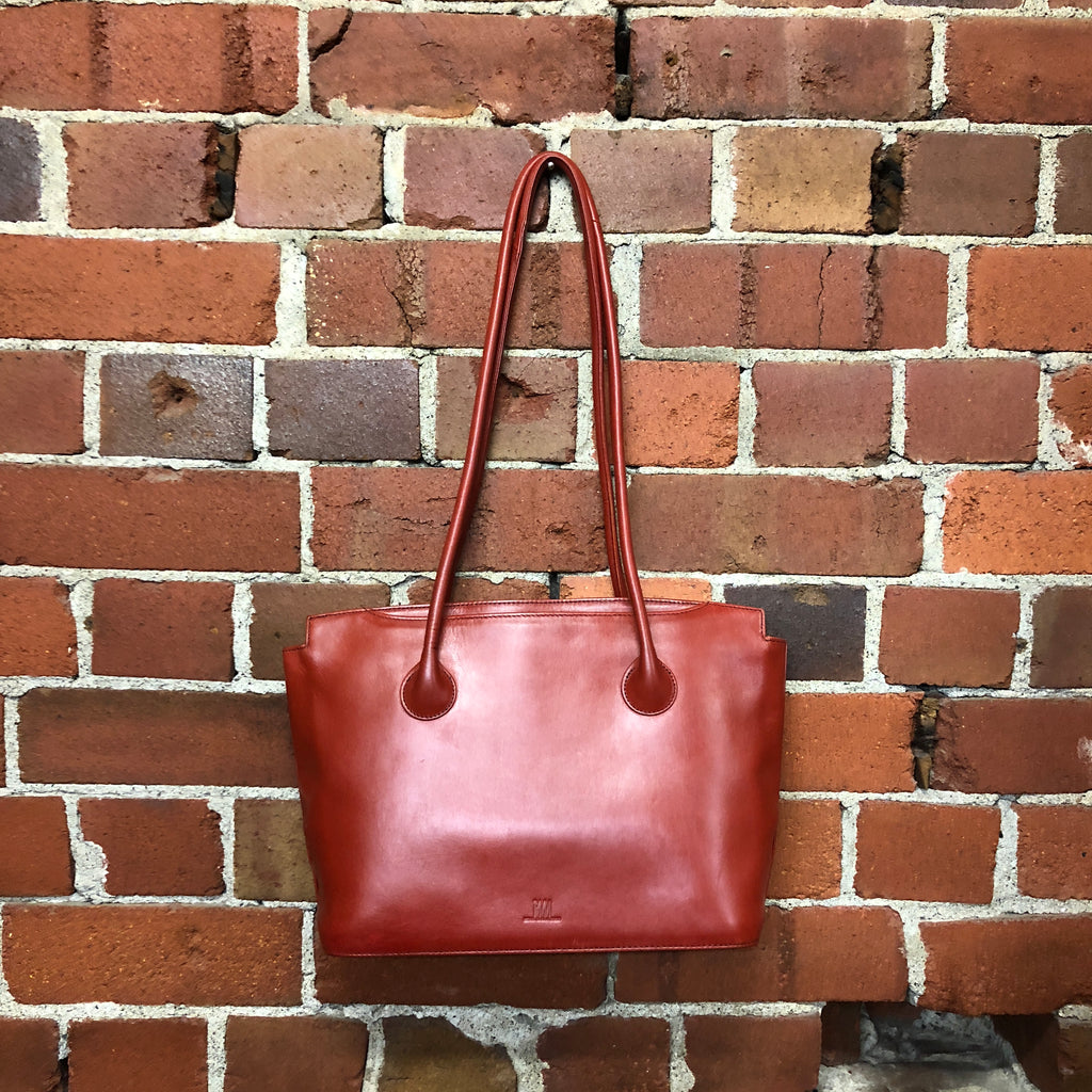 ISSEY MIYAKE leather bag