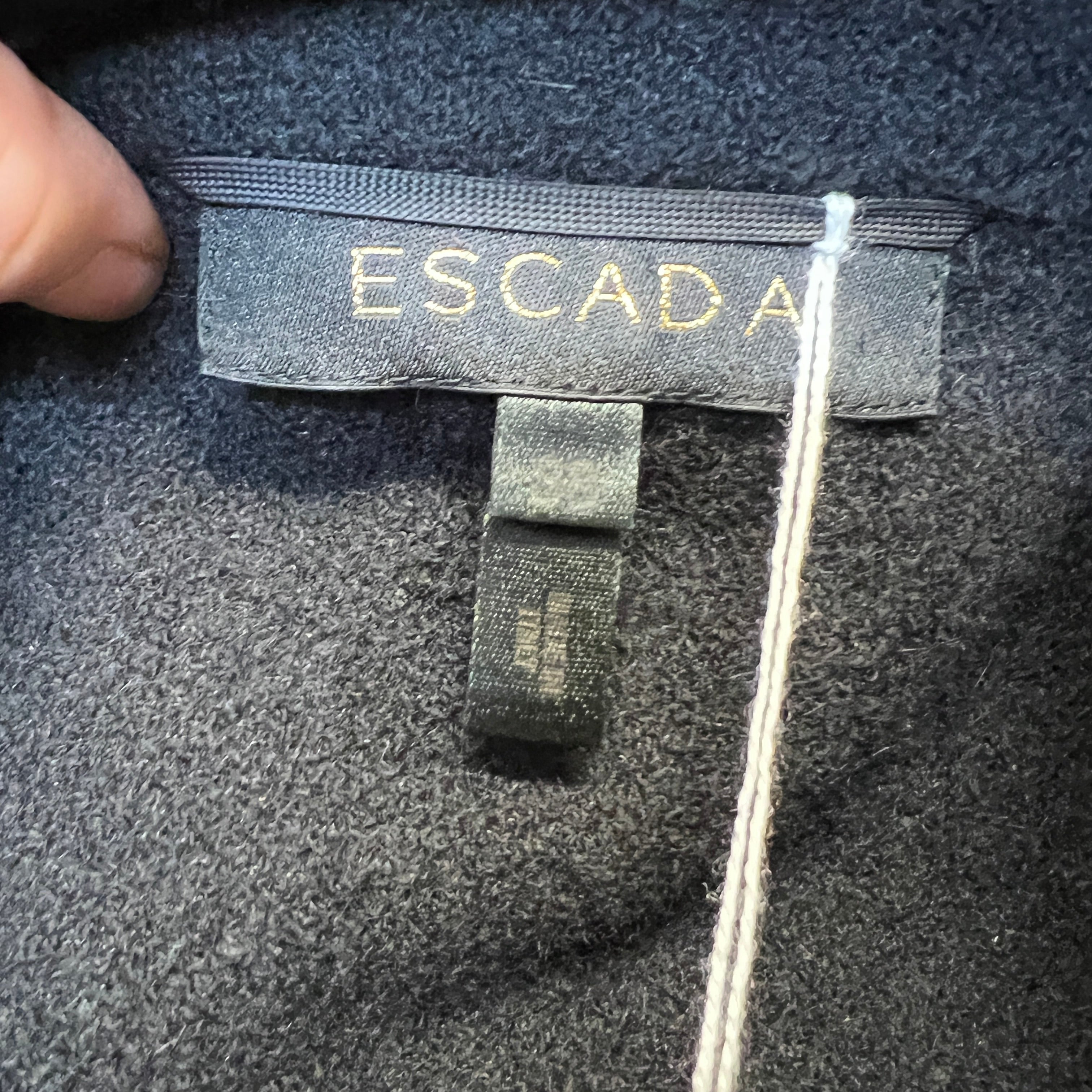 ESCADA soft wool tartan jacket