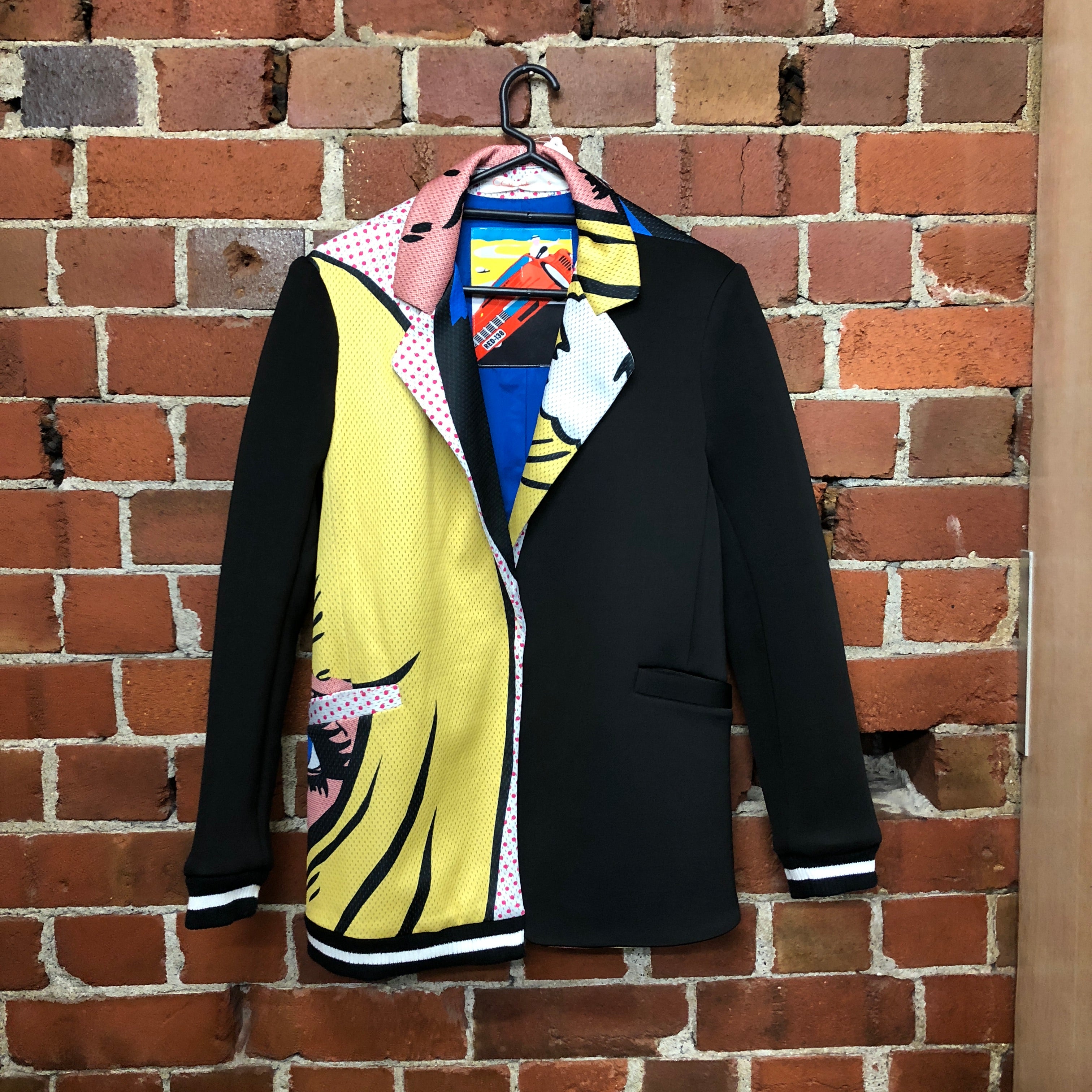 COOP Roy Lichtenstein pop art blazer