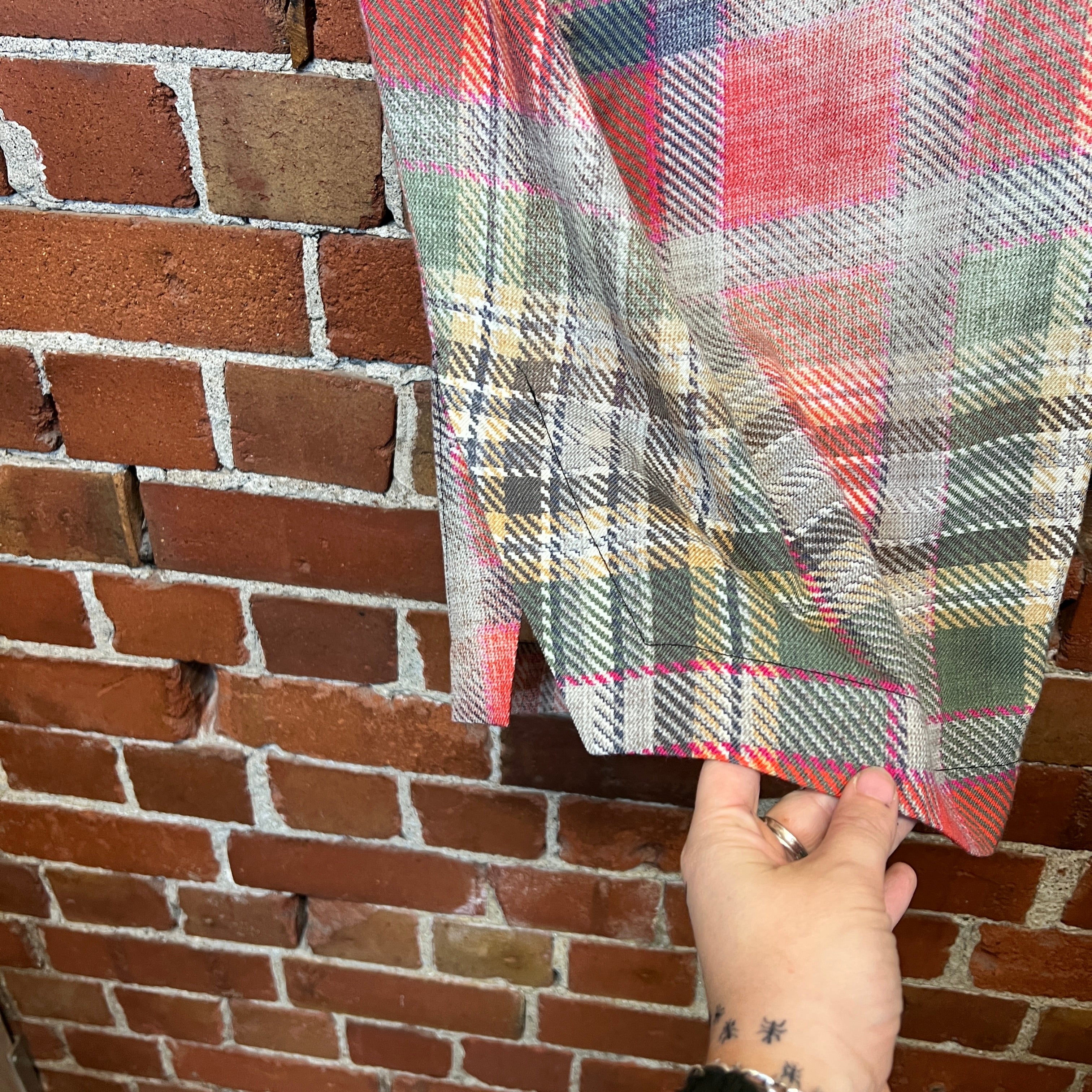 VIVIENNE WESTWOOD tartan skirt