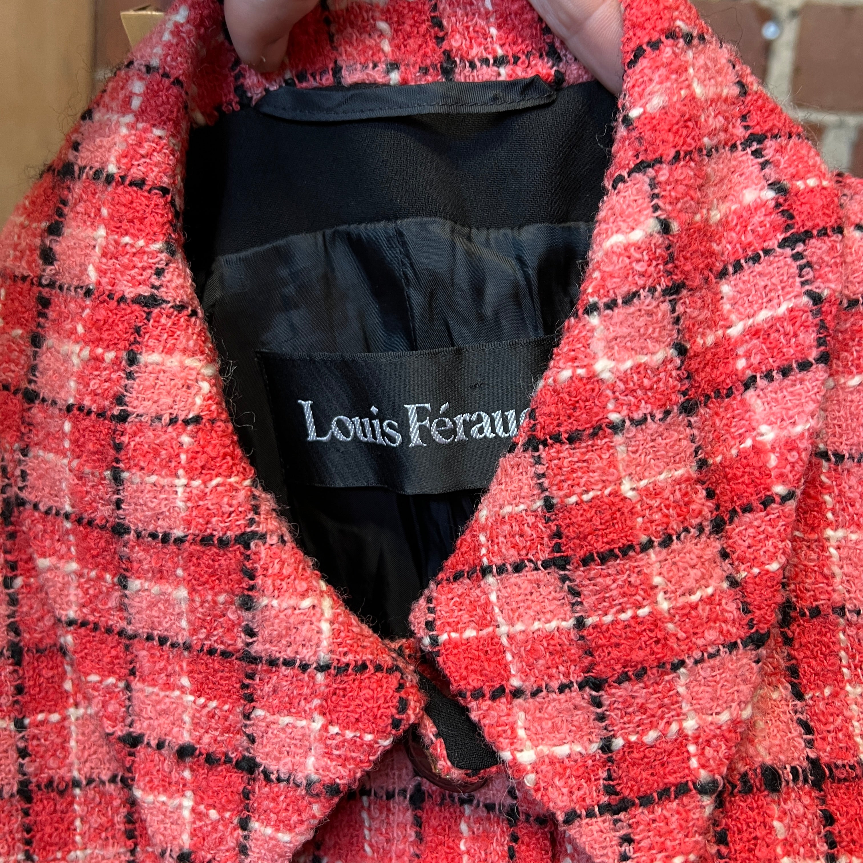 LOUIS FERAUD 19990's French tweed jacket