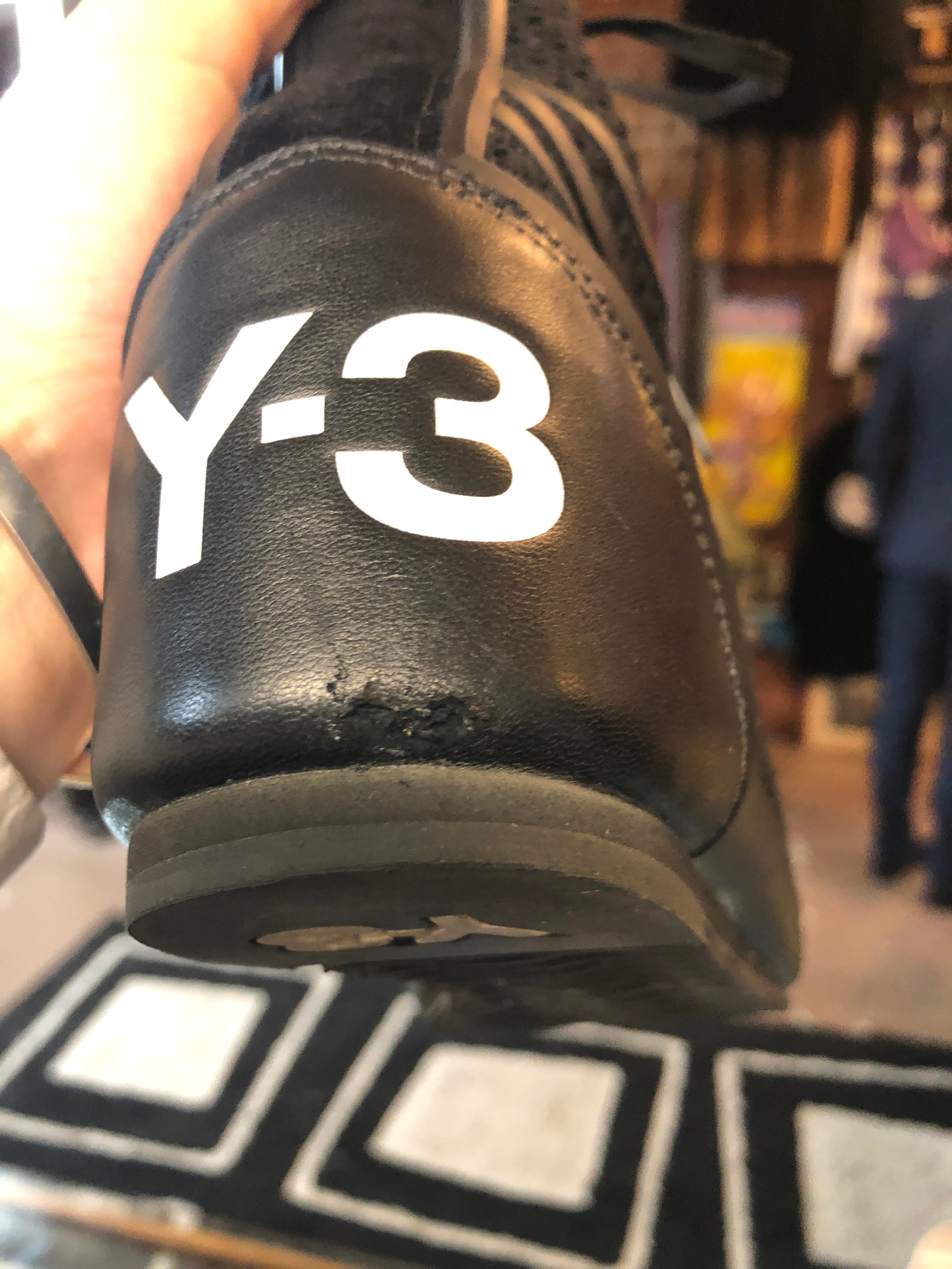 Y-3 Yohi Yamamoto X Adidas boxing boots 40