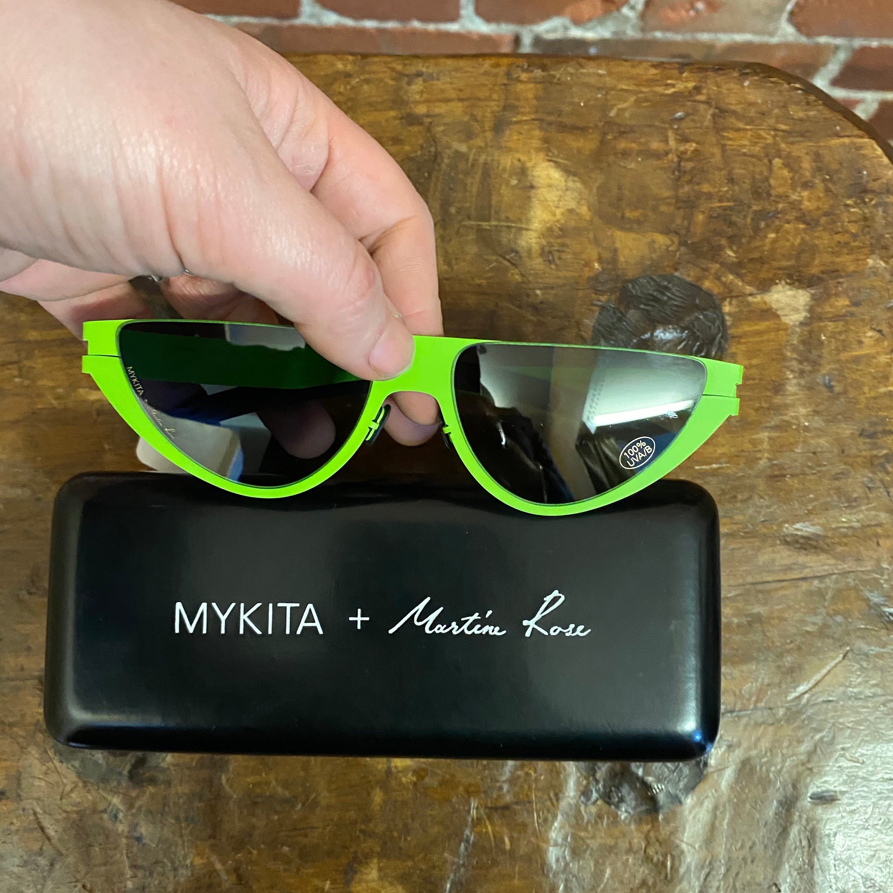 MYKITA X MARTINE ROSE fluro sunglasses