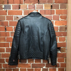 BODA SKINS leather biker jacket
