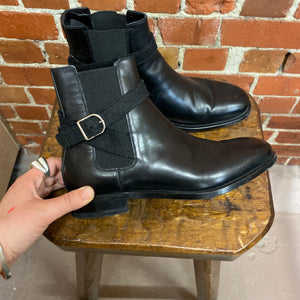 BALENCIAGA leather boots 38